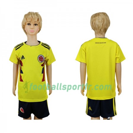 Tenue Colombie Enfant Domicile Coupe du monde 2018 Maillot de Foot